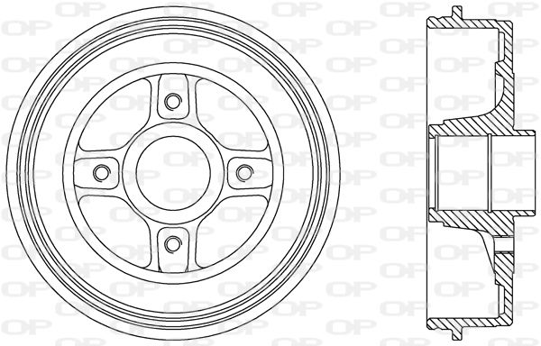 OPEN PARTS Jarrurumpu BAD9068.30